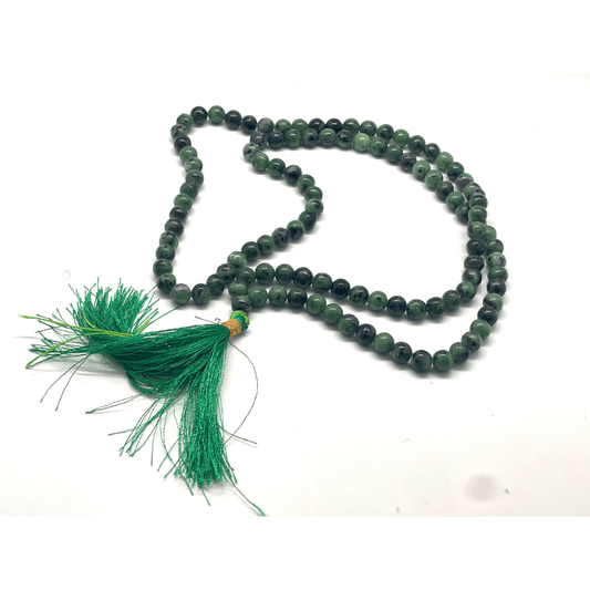 Ruby Zoisite Mala