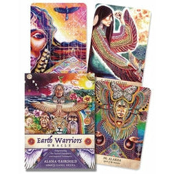 Rosy Brown Earth Warriors Oracle Deck