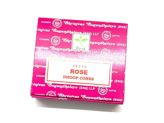 Incense: Satya Rose Dhoop Cones