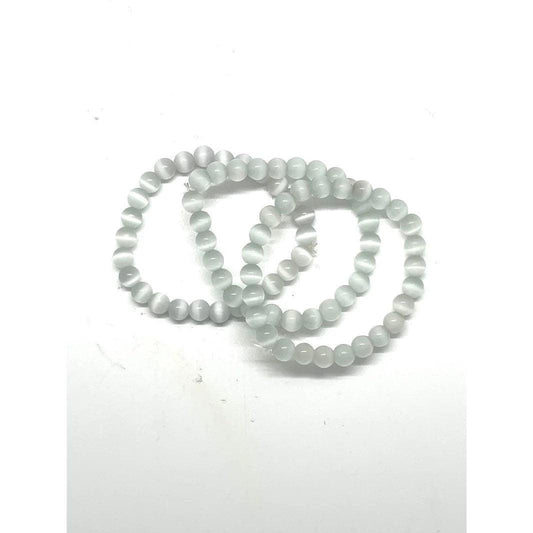 Bracelet: Selenite Bead