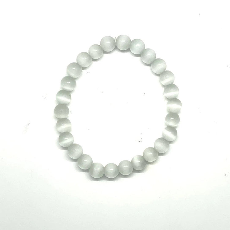Bracelet: Selenite Bead