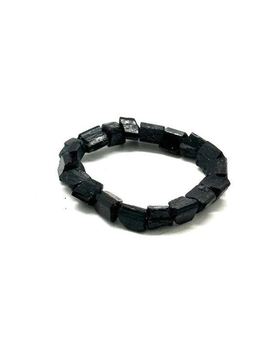 Bracelet: Black Tourmaline Raw