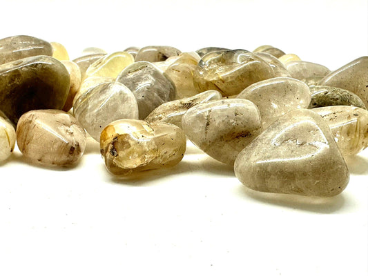 Rutilated Quartz Tumbled Stone