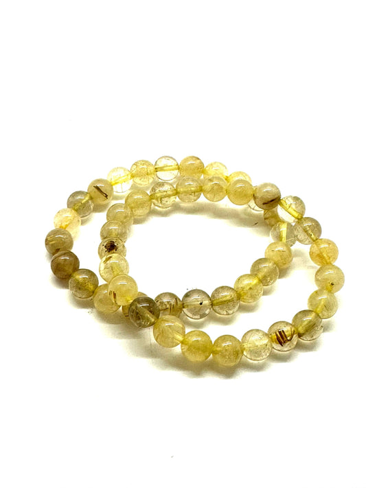 Bracelet: Golden Rutilated Quartz