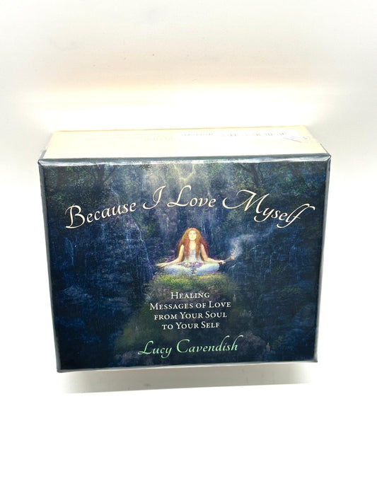 Because I love myself healing cards by Lucy Cavenish