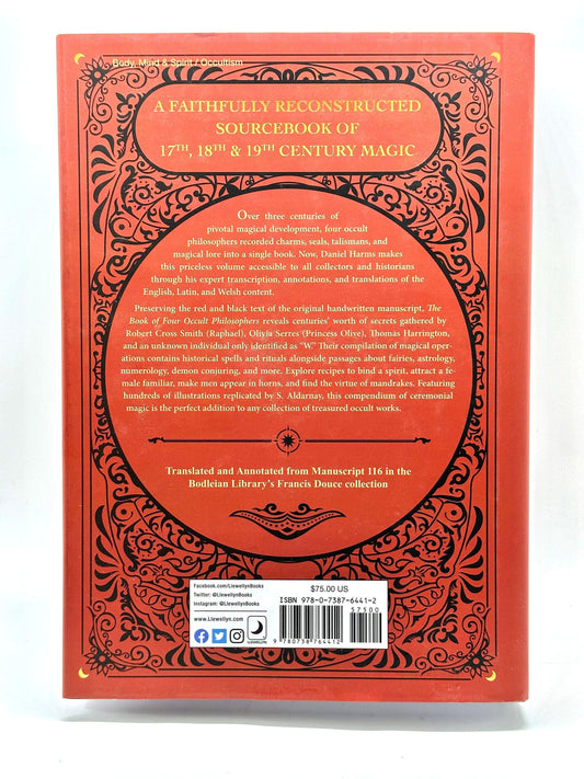 The Book of Four Occult Philosophers by Daniel Harms & S. Aldarnay
