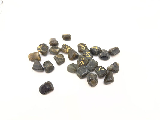 Labradorite Rune Set