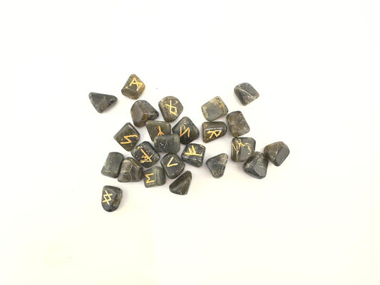 Labradorite Rune Set