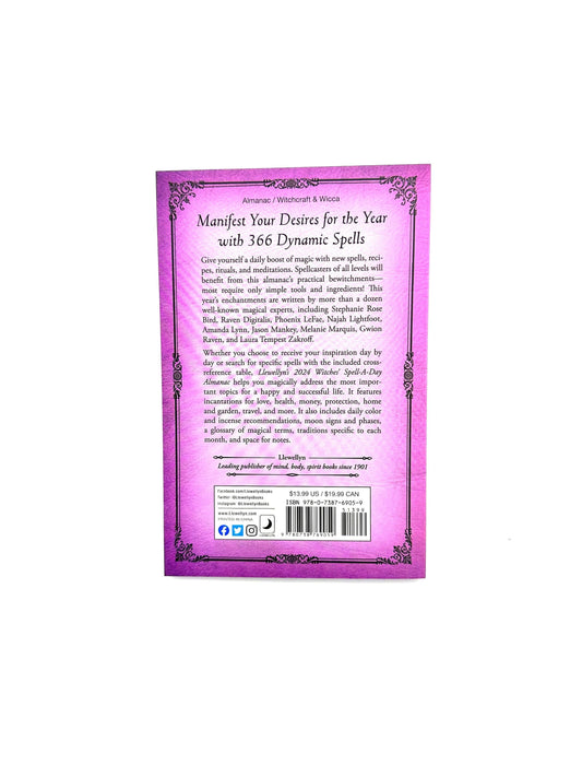 Llewellyn's 2024 Witches' Spell-A-Day Almanac