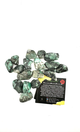 Emerald Tumbled Stone