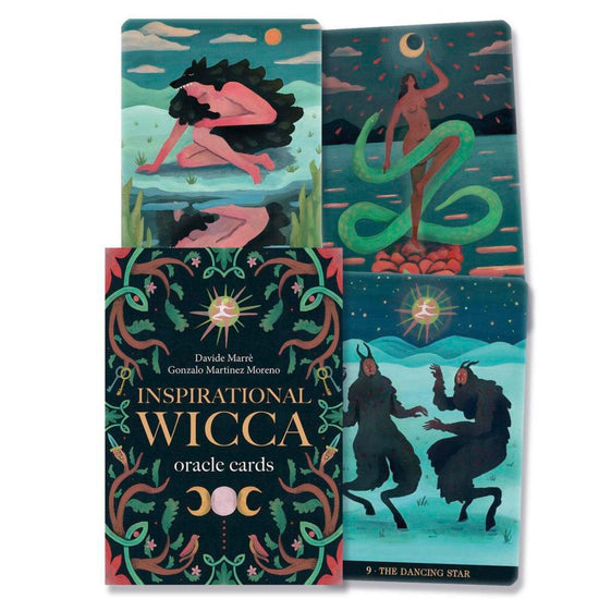 Inspirational Wicca Oracle Cards by Davide Marie & Gonzalo Martinez Moreno