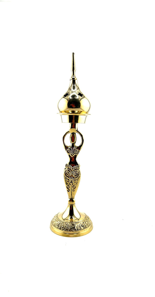 Goddess Brass Cone Burner 9"