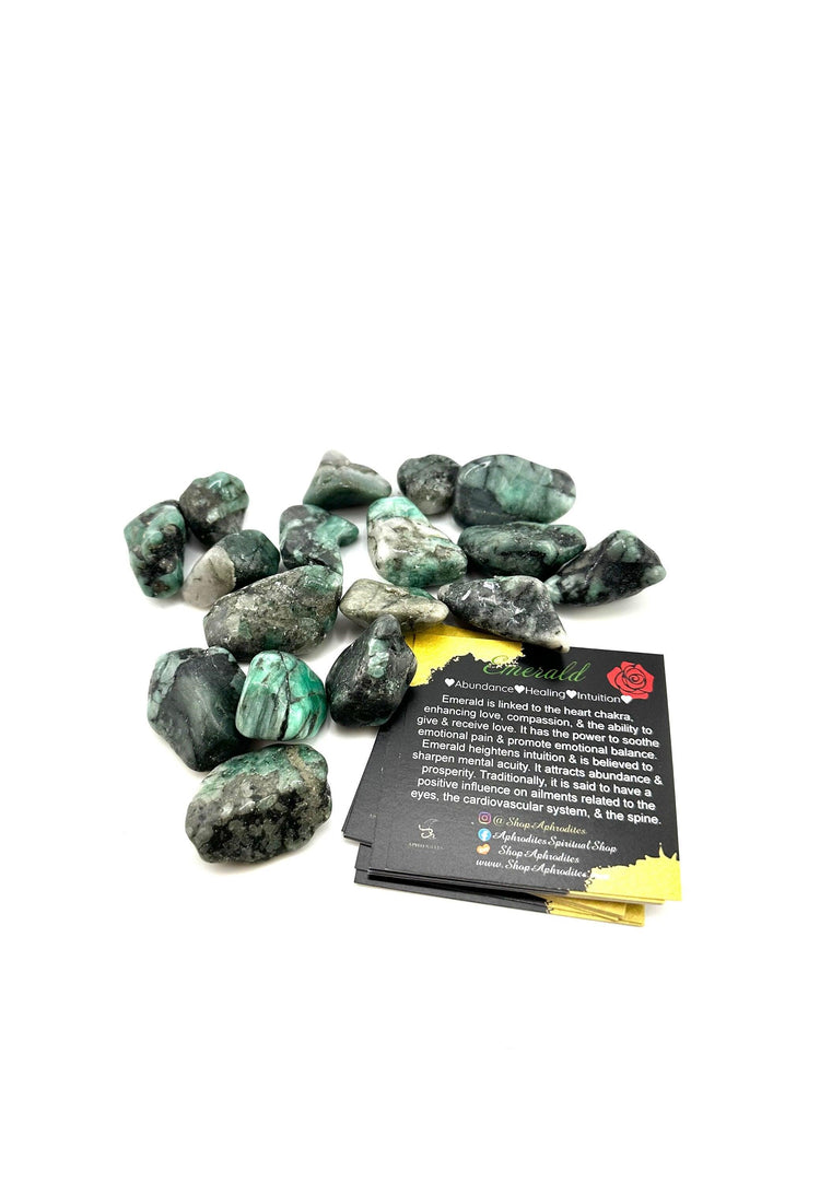 Emerald Tumbled Stone