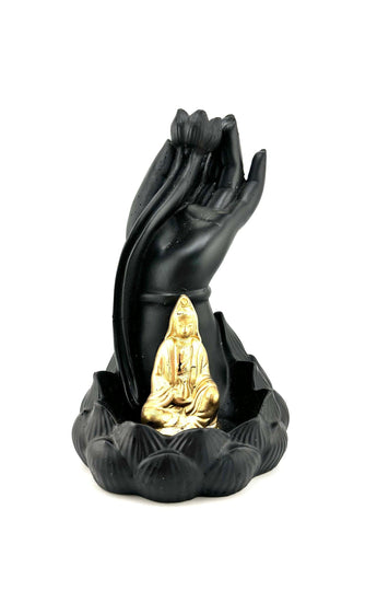 Kwan Yin Mudra Backflow Incense Burner