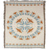 Cotton Heavy Throw Blanket w/ Fringe - Native Basket