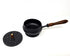 Iron Charcoal Burner with Lid & wood Handle 9