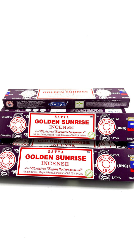 Incense: Satya Golden Sunshine Incense Sticks