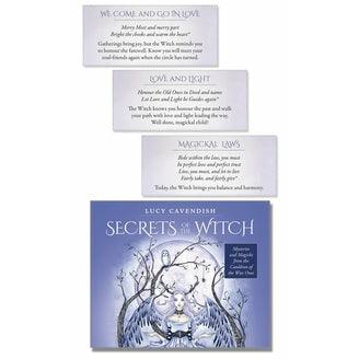 Light Gray Secrets of a Witch Affirmation Deck